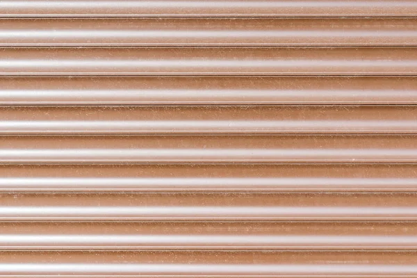Brown Foglio Metallo Orizzontale Carta Parati Texture — Foto Stock