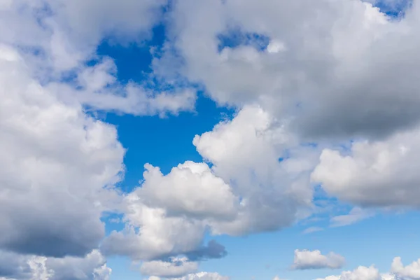 White clouds. perfect blue sky.Dramatic sky with stormy clouds.Deep blue heaven sky.