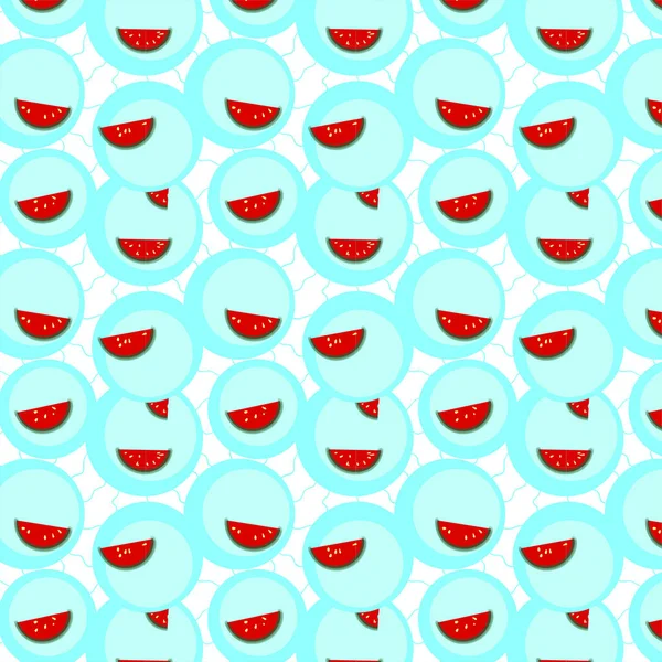 Wassermelonen Obst Lebensmittel Süße Wassermelonenscheiben Die Hintergründe Sind Nicht Nahtlos — Stockfoto