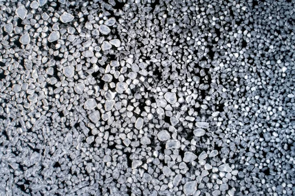 Frozen Ice Background Bird Eye View Textured Surface — Stock Photo, Image
