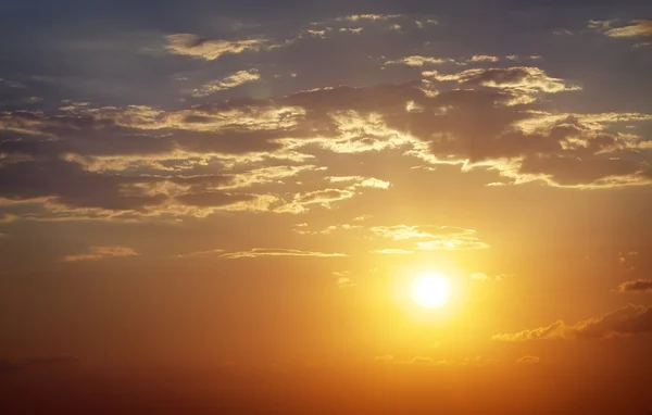 Nydelig Solnedgang Bakgrunn – stockfoto