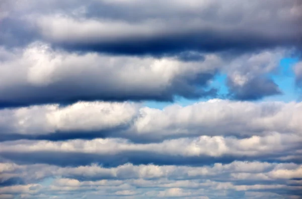 Céu Azul Com Nuvens Composição Natureza — Fotografia de Stock