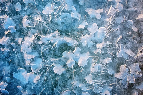 Eishintergrund. Eis natürlicher Hintergrund — Stockfoto