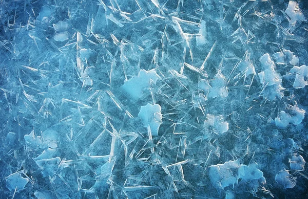 Fondo de hielo. Hielo fondo natural — Foto de Stock