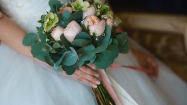 Buket düğün. Portre.