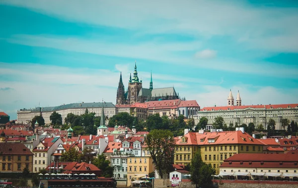 Panorama van Praag. Czeh Republiek. — Stockfoto