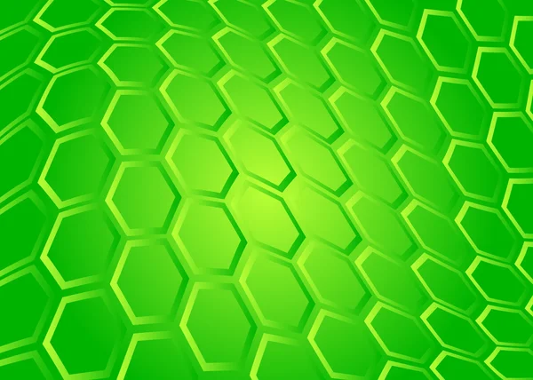 Teknik arka planını saydam altıgen yeşil ekran üzerinde