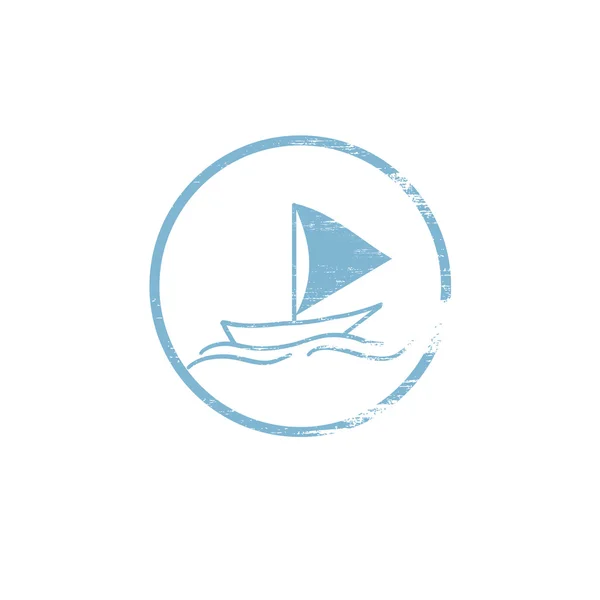 Yelkenli tekne logosu
