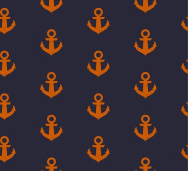 Çapa grunge tarzı ile Seamless Modeli.