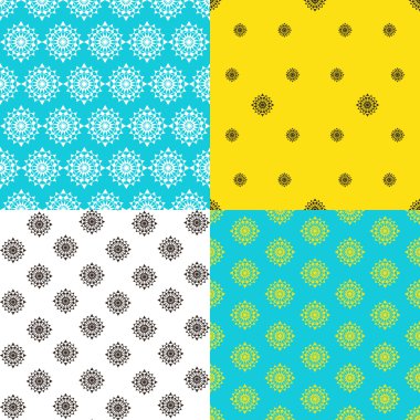 Sonsuz desen. Tasarım ve dekorasyon için şablon.