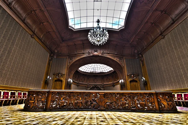 House of Scientists - a former national casino (en inglés). Lviv, Ucrania . — Foto de Stock