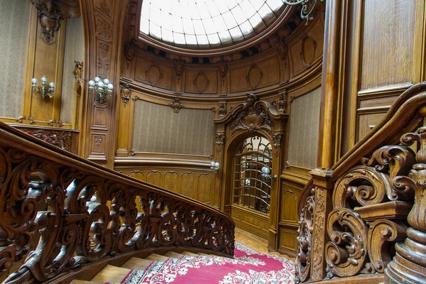 Casa de Cientistas - um antigo cassino nacional. Lviv, Ucrânia . — Fotografia de Stock