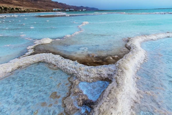 Pantai yang indah dari Laut Mati  . — Stok Foto