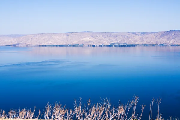 Озеро Кинере, Израиль  . — стоковое фото