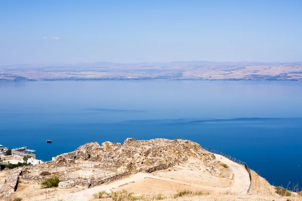 Озеро Кинере, Израиль  . — стоковое фото