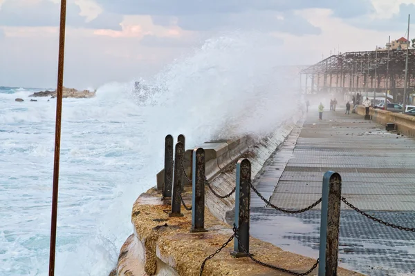 Porto di Jaffa . — Foto Stock