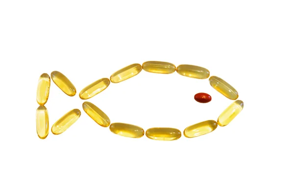 Omega3 capsules — Stock Photo, Image