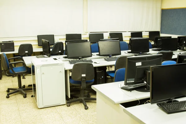 Klassencomputer — Stockfoto