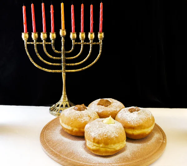 犹太人节日hanukkah — 图库照片