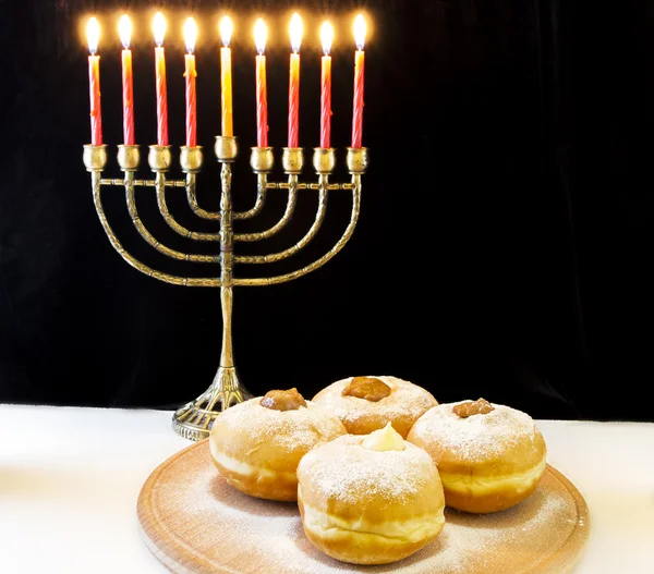 Jewish holiday Hanukkah — Stock Photo, Image