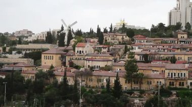 Batı Kudüs Yemin Moşe mahallesi panoraması .