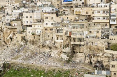 Kudüs'te Silwan Köyü.
