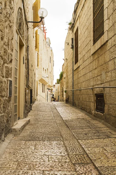 Jerusalem Straße in der Altstadt . — Stockfoto