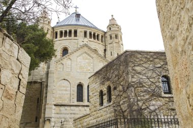 Kudüs'te Dormition Abbey .