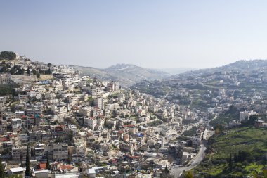 Kudüs'te Silwan Köyü.