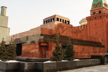 Kızıl Meydan'daki Mozole, Moskova .