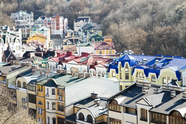 Vozdvizhenka elit distriktet i kiev, Ukraina — Stockfoto