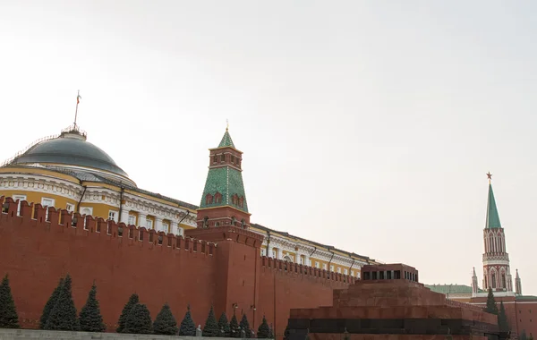 Kızıl Meydan'daki Mozole, Moskova . — Stok fotoğraf