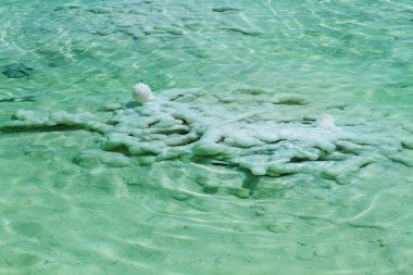 Ölü Deniz'in güzel sahil .