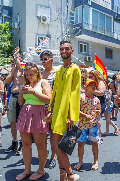 Pride Parade in Tel Aviv 2015 . — Stock Photo, Image