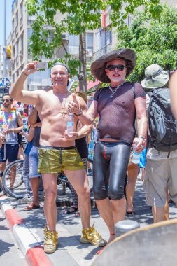 Gurur geçit töreninde Tel Aviv 2015 .