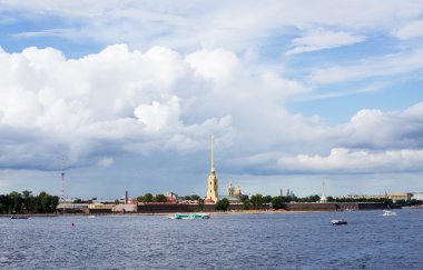 Saint-Petersburg, Peter ve Paul fortress. Rusya .