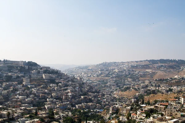 Silwan dorp in Jeruzalem. — Stockfoto