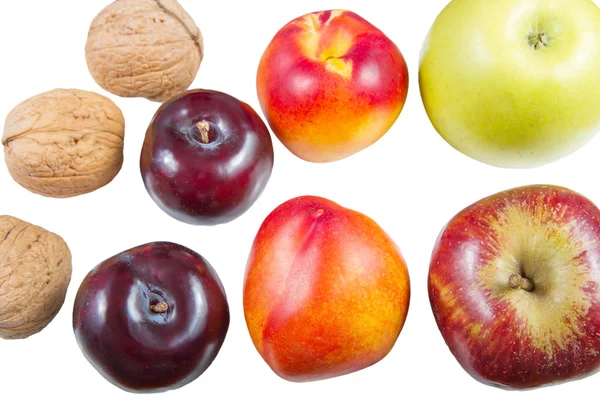 Čerstvé ovoce a vlašského ořechu . — Stock fotografie