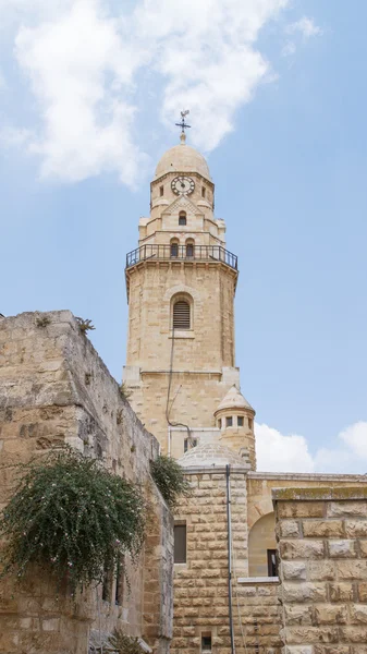 Abtei der Entschlafung - jerusalem — Stockfoto