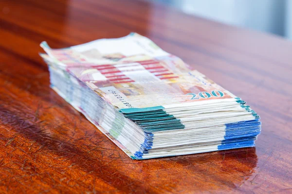 Doscientos shekel billetes de banco  . — Foto de Stock