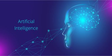 Yapay bir sinirsel ağ veri akışını işler.