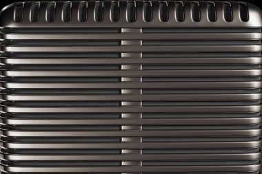 Alüminyum kafes. Tasarım için bir arkaplan olarak metal rendeleme.