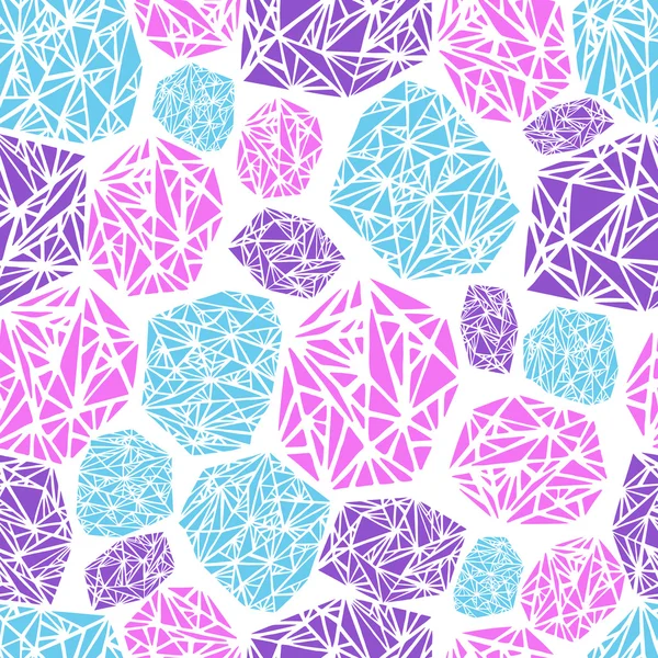 Seamless pattern diamond — Stock Vector