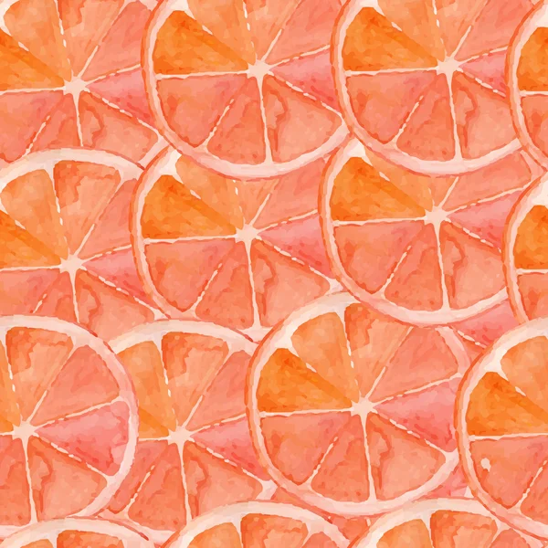 Grapefruitmuster — Stockvektor