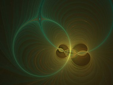 Dönen Duman Bulutu, Dijital İllüzyon, Grafik Kaynak - Yumuşak parıldayan enerji bantları, parlak ışık, rüya gibi yumuşak minimum arkaplan. Akan plazma, hareket eden kıvrımlar. 3 Boyutlu Soyut Fraktal