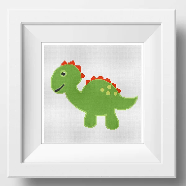 Divertido Dinosaurio Dibujos Animados Lagarto Prehistórico Para Niños Reptiles Dino —  Fotos de Stock