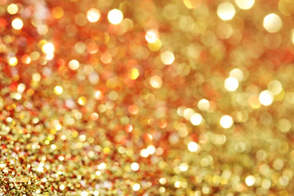 Red, gold, orange sparkle glitters background — Stock Photo, Image