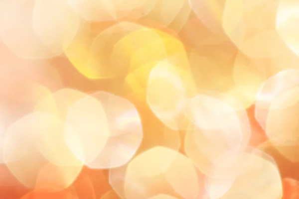 Guld, silver, röd, vit, orange abstrakt bokeh lampor, defocused bakgrund jul bakgrund — Stockfoto