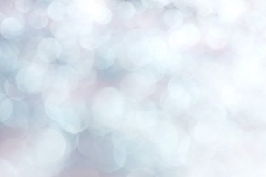 Yumuşak mavi parlak Noel arka plan Defocused soyut mavi Noel kış arka plan yumuşak ışıklar