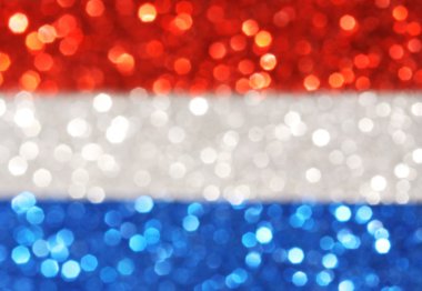 Gümüş, mavi, kırmızı yatay çizgili arka plan soyut.